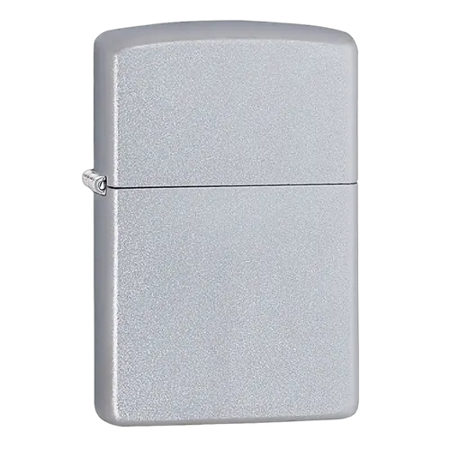 Zippo Satin Chrome Lighter