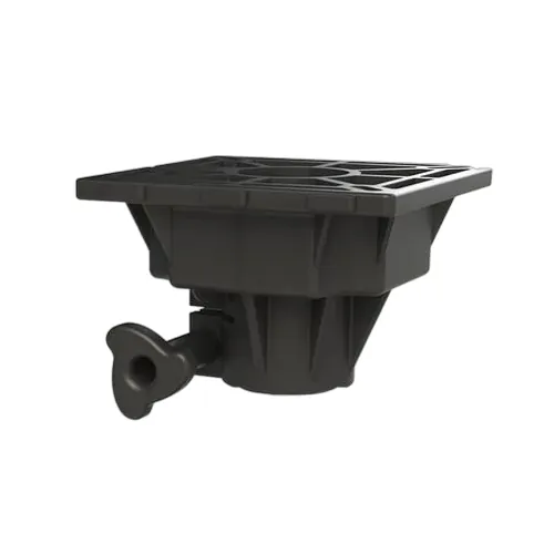 Oceansouth Pedestal Top Nylon 75mm Black
