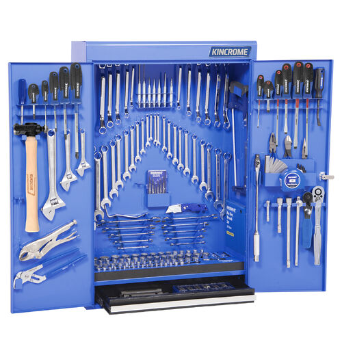 Kincrome Wall Cabinet Tool Kit 229 Piece 1 Drawer (24")