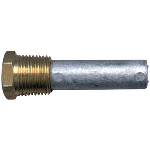 Anode Zinc Engine With Brass plug Cummins/Yanmar 76mm x 16mm 1/2" BSP