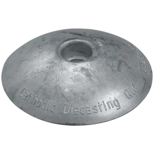 Zinc Rudder Anode 70mm Diam - Pair