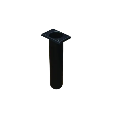 Rod Holder Rectangle 90 Degree - Black