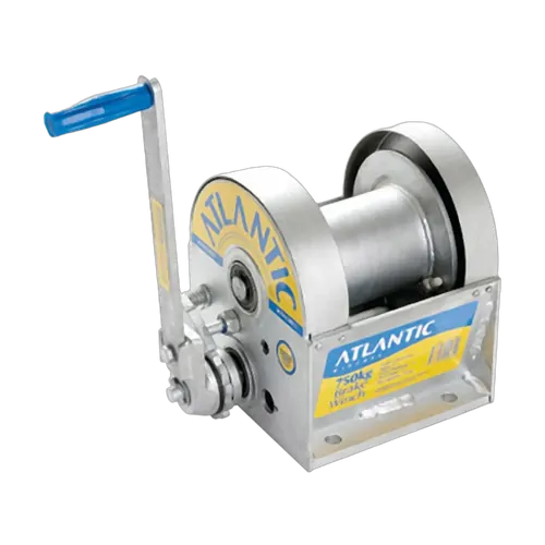 Atlantic Trailer Winch Large Self Braking 15:1 No Cable