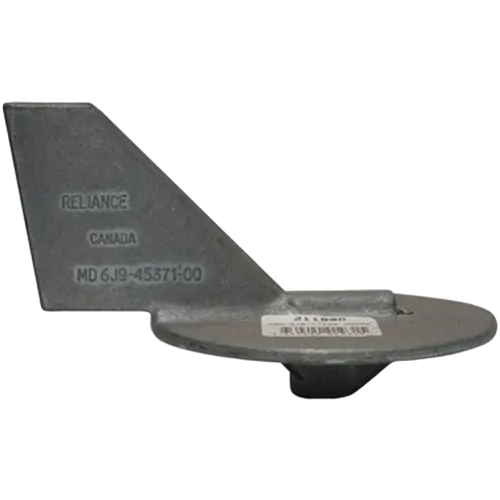 Anode Zinc Outboard Yamaha/Honda Trim Tab flat Plate