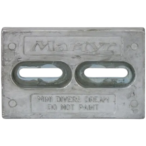 Zinc Block Anode Divers Dream 150 x 100 x 13mm