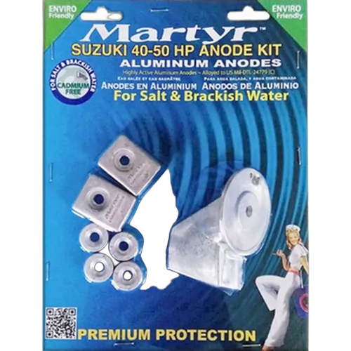 Anode KIt Alloy Outboard Suzuki 40-50hp