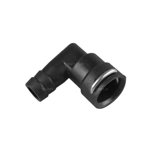 Seaflo Elbow Barb Clip Lock Fitting 3/8"