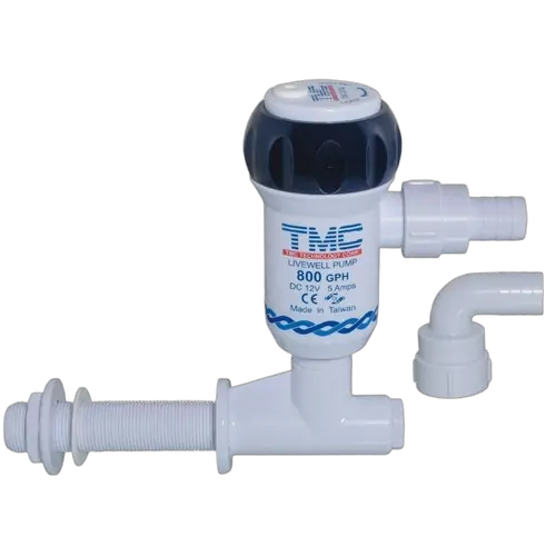 Tmc Livewell Pump 800Gph 12V 90Deg