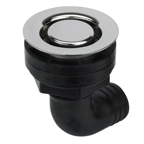 Deck Drain 90 Degree With Stainless Steel Cover 25mm Tail