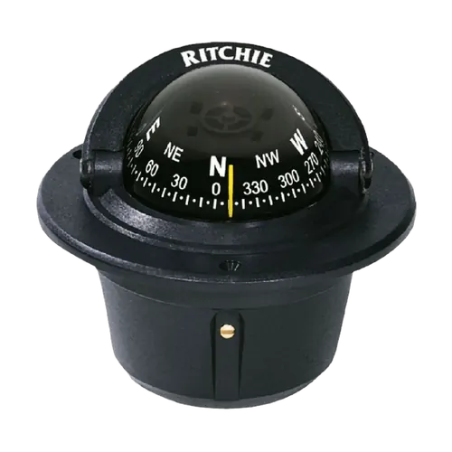 Ritchie Compass Explorer Flush Mount Black F-50