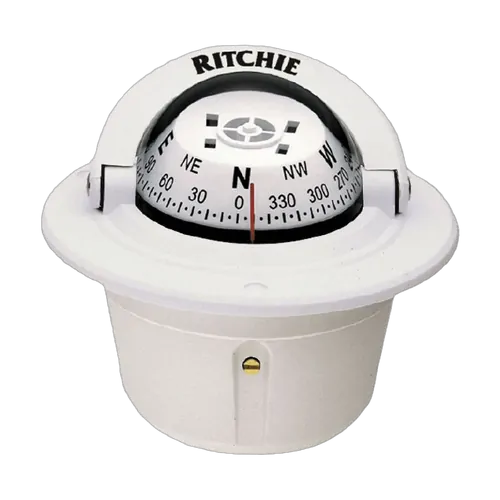 Ritchie Compass Explorer Flush Mount White F-50W