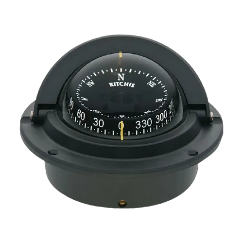 Ritchie Compass Voyager Flush Mount Black F-83