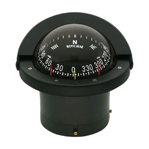Ritchie Compass Navigator Flush Mount Black Fn-203