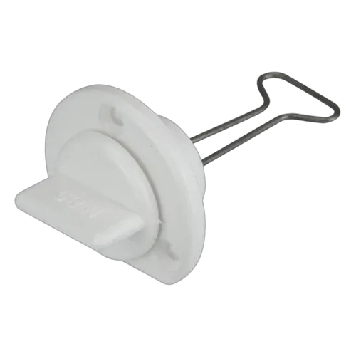 White Drain Plug