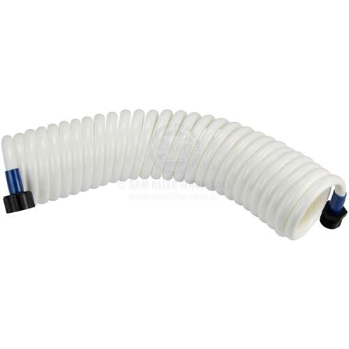 Shurflo Deck Wash Coil Hose 7.6M 3/4" Npt White
