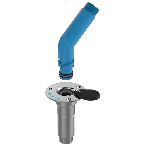 Deck Wash Flush Link Npt 130° Stainless Steel