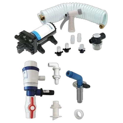 Shurflo Deckwash / Live Bait Tank Combo Kit