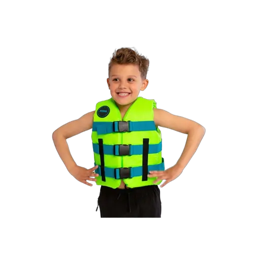 Jobe Nylon Kids Life Jacket Lime Green