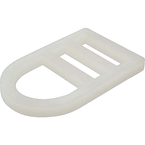 Canopy Buckle D Nylon Suit 25mm Webbing White