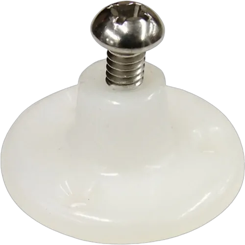 Canopy Side Mount Nylon Round White - Pack Of 10