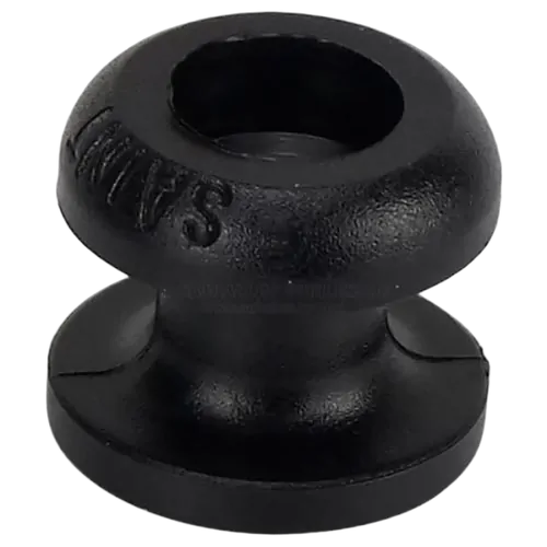 Cord Button Medium Black