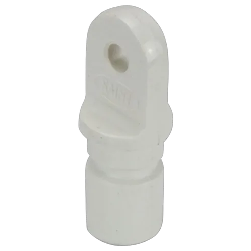 Canopy Tube End 19mm x 1.6mm White