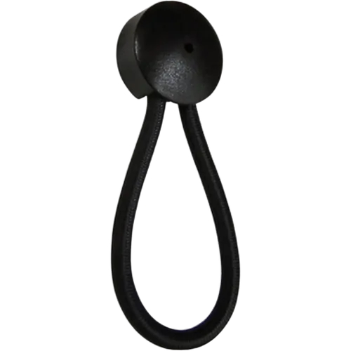 Shock Cord Loop 100mm Black- 100 Pk