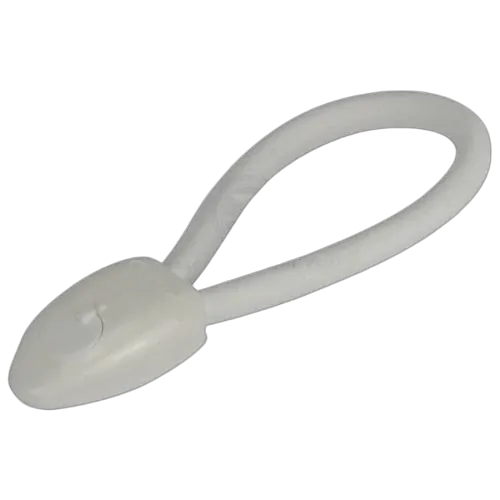 Stretch Loop 6mm x 80mm White-10 pk