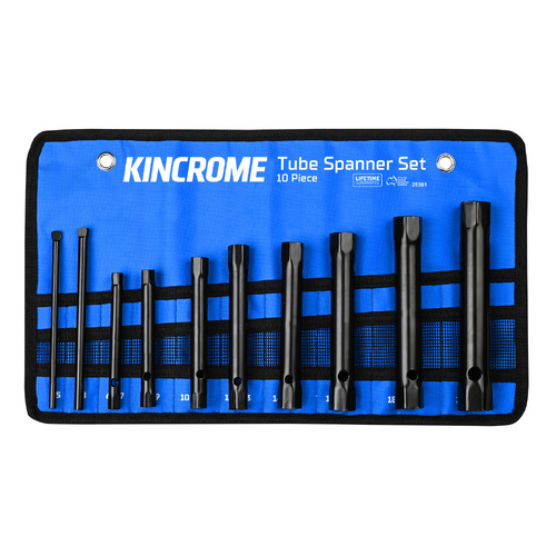 Kincrome Tube Spanner Set 10 Piece - Metric