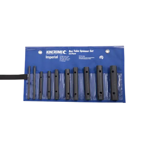 Kincrome Tube Spanner Set 10 Piece - Imperial