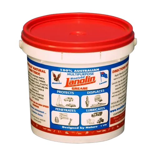 Woolube Multi-Purpose Lanolin Grease Pail 1Lt