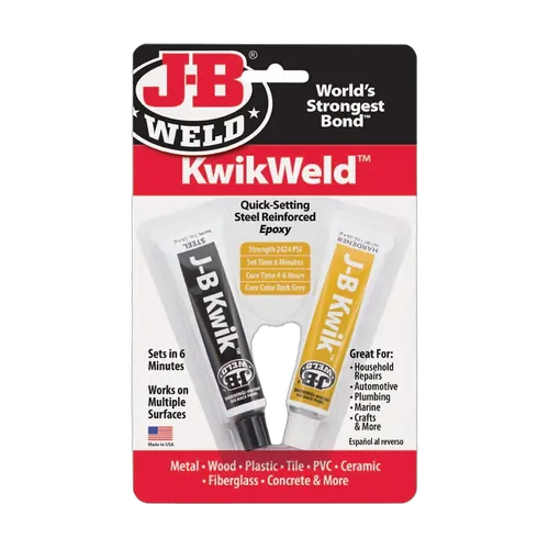 J-B Weld Kwikweld Epoxy Adhesive Twin Tube 56.8G