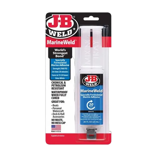 J-B Weld Marineweld Epoxy Adhesive Syringe 25ml
