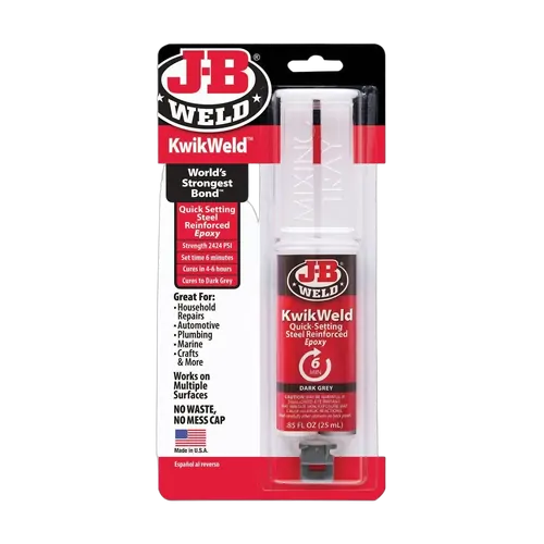 J-B Weld Kwikweld Epoxy Adhesive Syringe 25ml