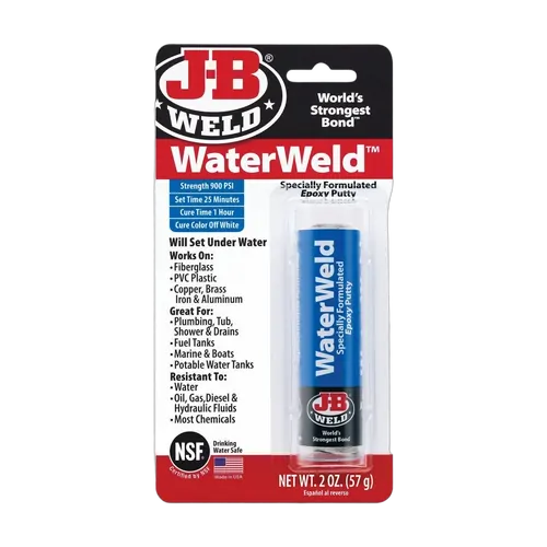 J-B Weld Waterweld Epoxy Putty 56.8G