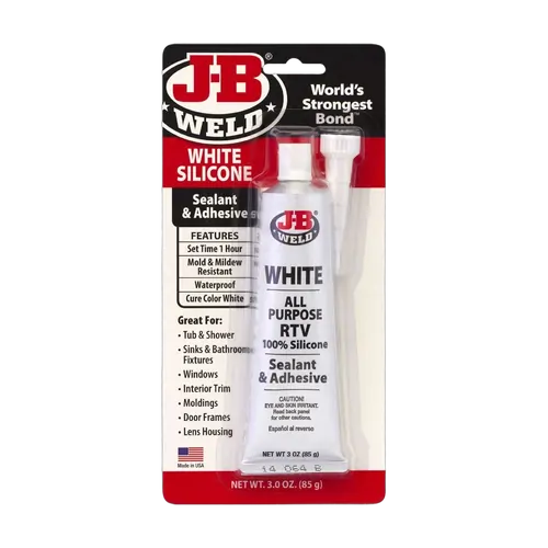 J-B Weld Rtv All Purpose White Silicone Tube 85G