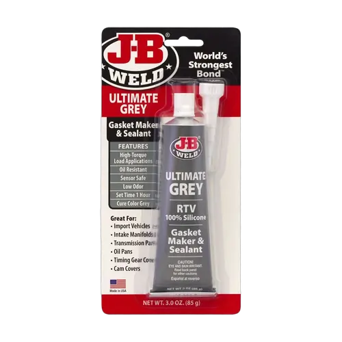 J-B Weld Rtv Ultimate Grey Silicone Tube 85G
