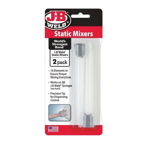 J-B Weld Static Mixer Twin Pkt