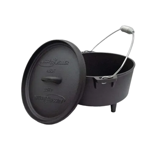 Cast Iron Camp Oven - 4.5QT