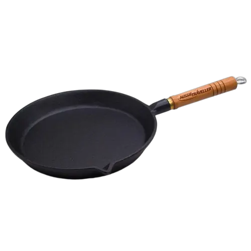 Cast Iron Round Frypan - 30cm