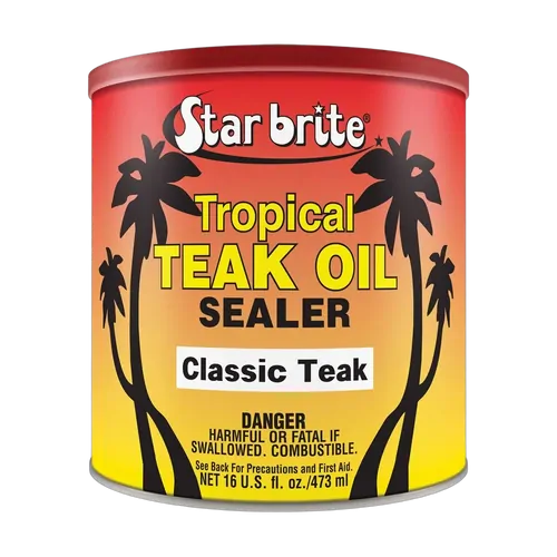 Starbrite Tropical Teak Oil/Sealer Classic 473Ml