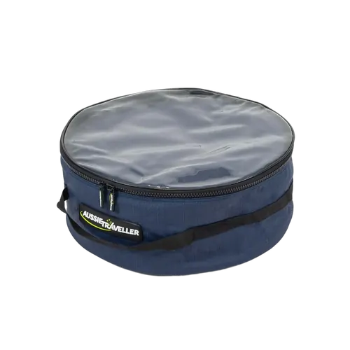 Aussie Traveller Clear Top Electrical Storage Bag