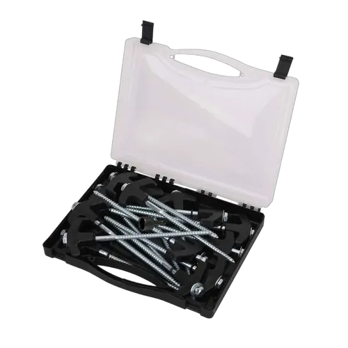 Screw in Pegs - Black 15Pc Aussie Traveller