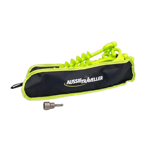 Aussie Traveller Screw In Sand Pegs - 6 Pack