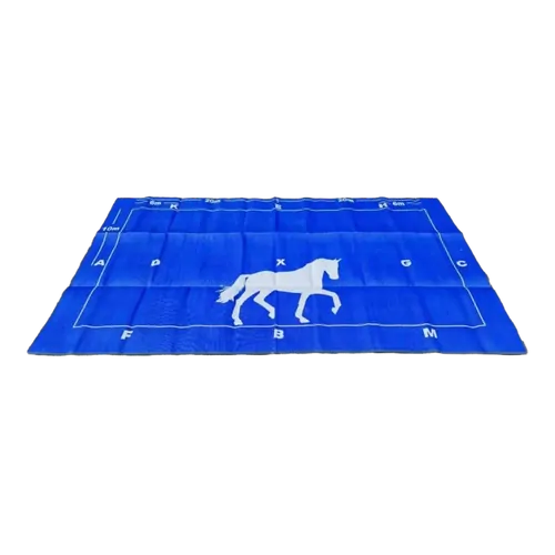 Affordable Camping Mats Annex Mat Equestrian Dressage Navy/Grey 4.0 x 2.4m