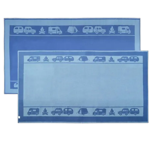 Affordable Camping Mats Annex Mat Camping Grey/Blue 4.0 x 2.4m