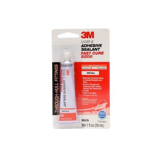 3M Marine Adhesive Sealant 5200 Tube 29Ml White