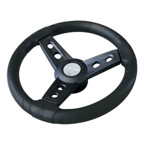 Gussi Steering Wheel Lugana Black 350mm