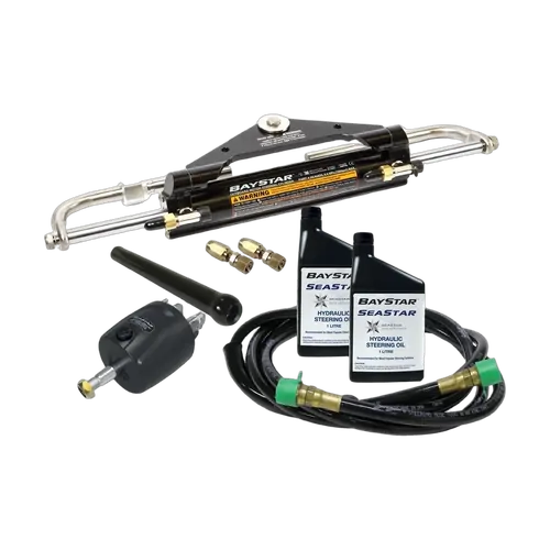 Baystar Compact Front Mount Steering Kit -Adjustable