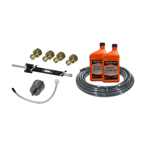 Baystar Inboard Hydraulic Steering Kit - Standard Helm